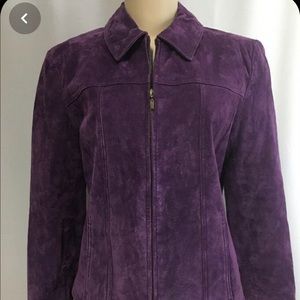 Coldwater Creek suede jacket